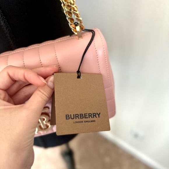 BURBERRY SM Lola Quilted Leather Crossbody - Picture 10 of 12